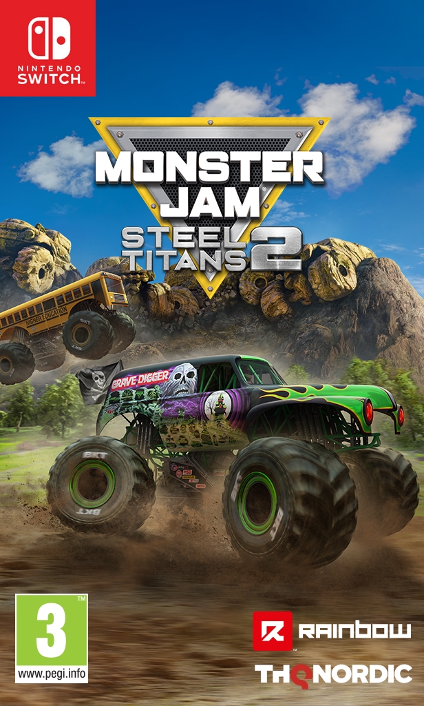 Monster Jam Steel Titans 2 - Nintendo Switch - Engelsk - Standard v:5891338