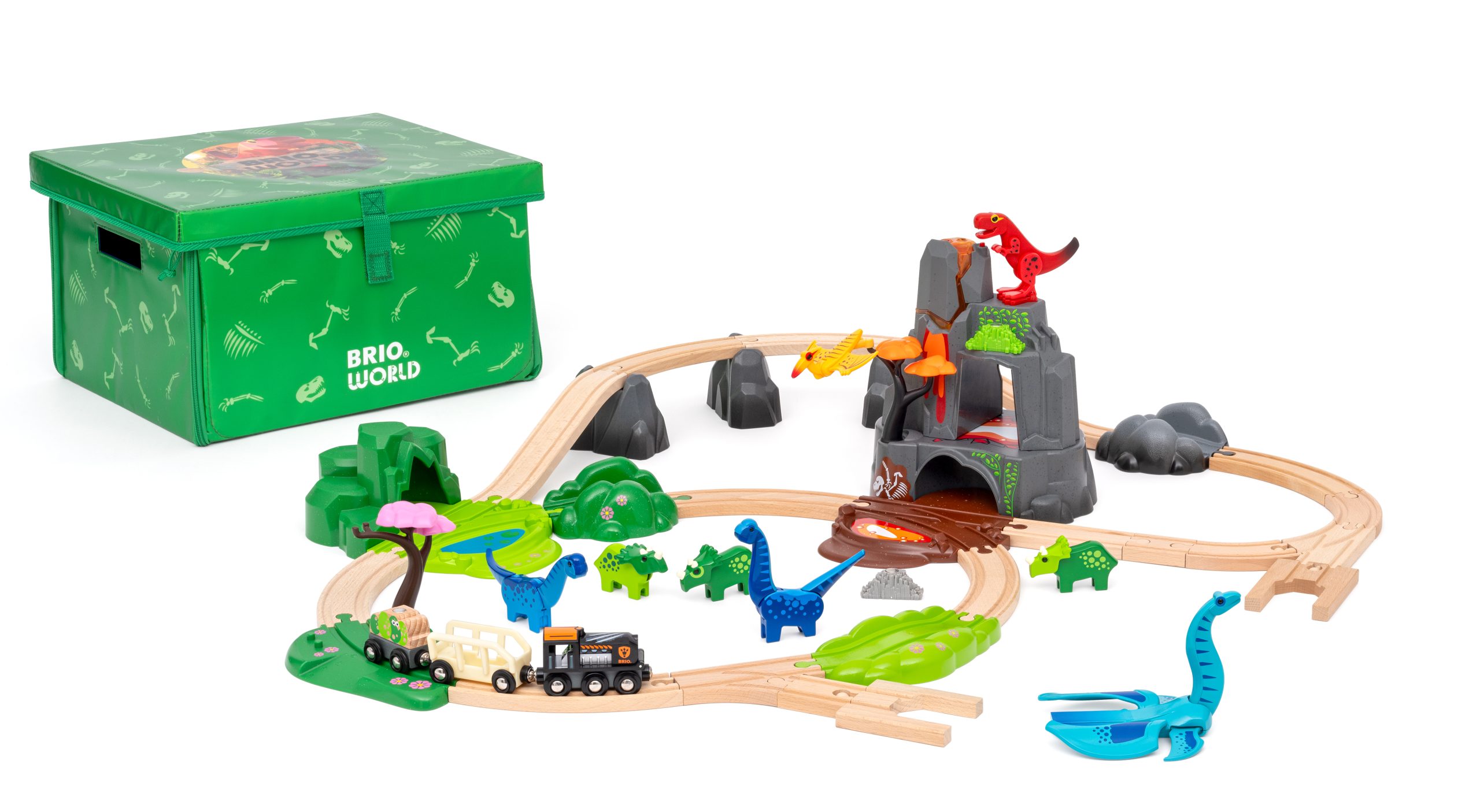 BRIO – Dinosaur Deluxe Set – 36104 – Gratis frakt v:6061708