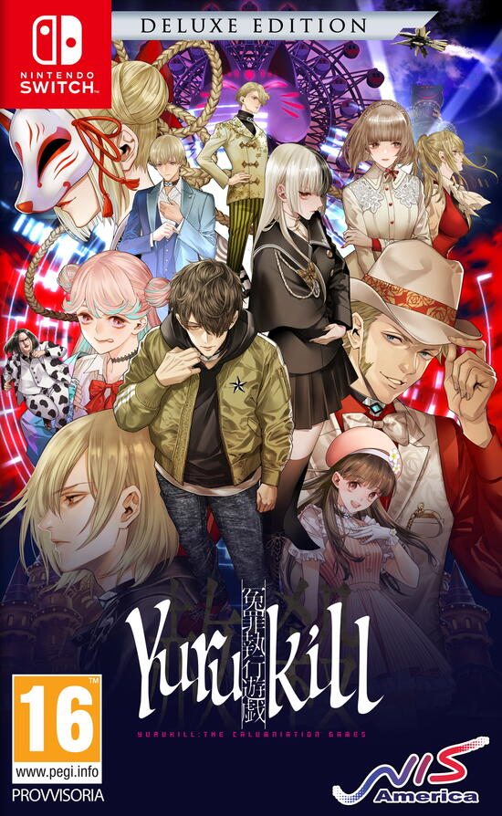 Yurukill: The Calumniation Games Deluxe Edition - Nintendo Switch - Engelsk - Deluxe Edition - Gratis frakt v:4564923