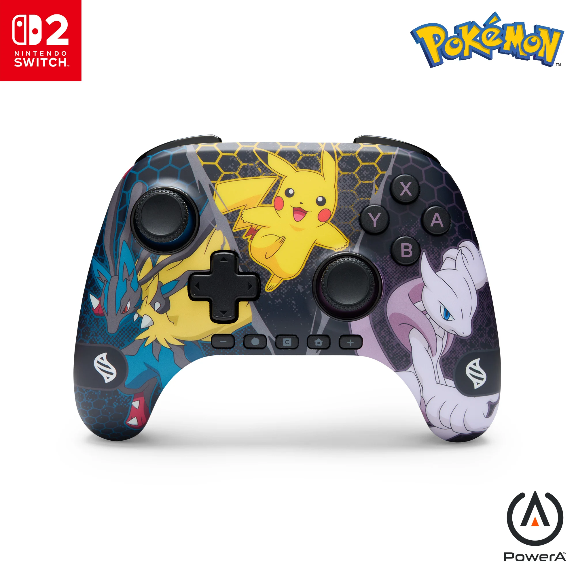 PowerA - Advantage Wireless Controller - Nintendo Switch 2 - Pokémon: Mega Evolutions - Gratis frakt v:6683106
