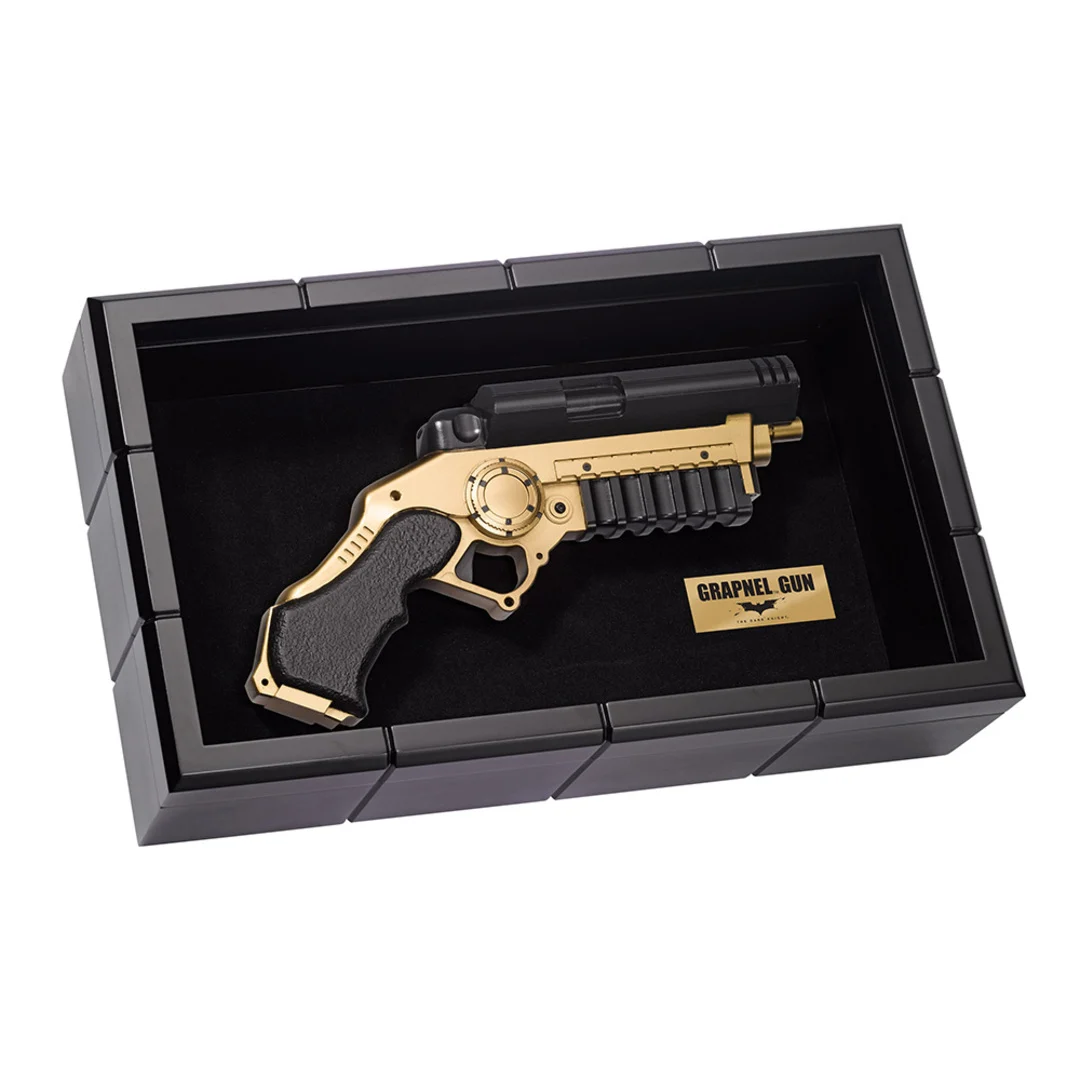 Noble Collection - Batman: The Dark Knight - Grapnel Gun Replica (Dark) - Gratis frakt v:4966131