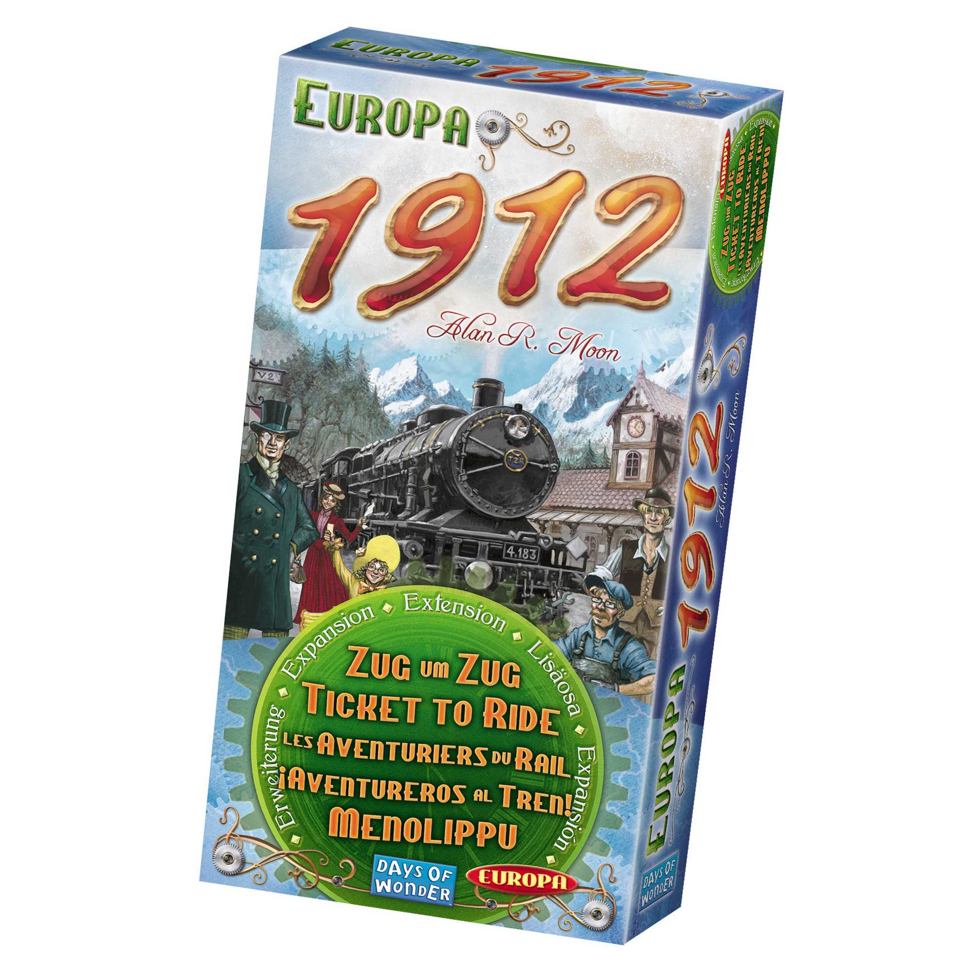 Ticket To Ride - Europe 1912 Expansion Pack (DOW720111) v:7499872