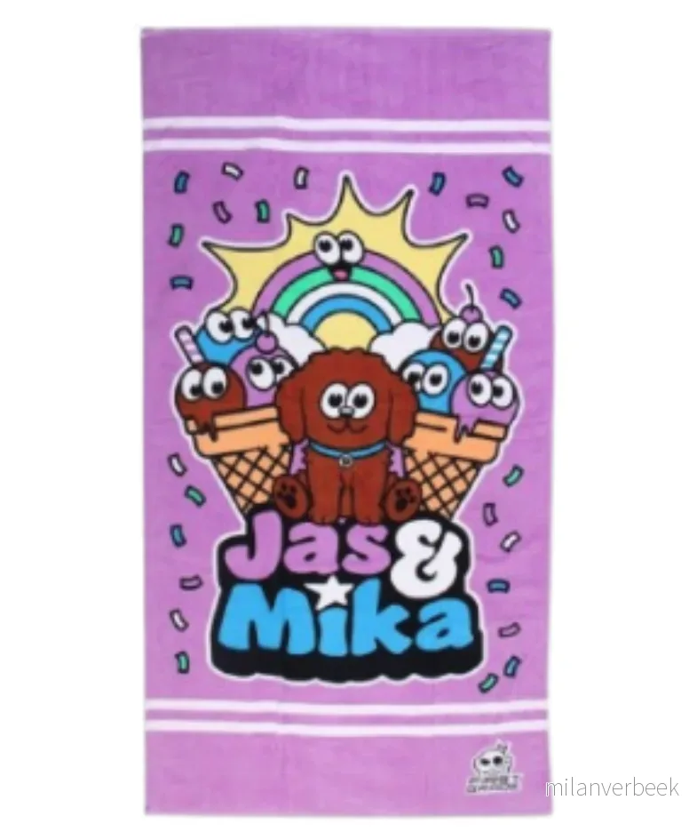 FIRSTGRADE - Jas & Mika - Towel "DREAMS" 70x140cm (24-JM-DHE-ONESIZE) v:4424620