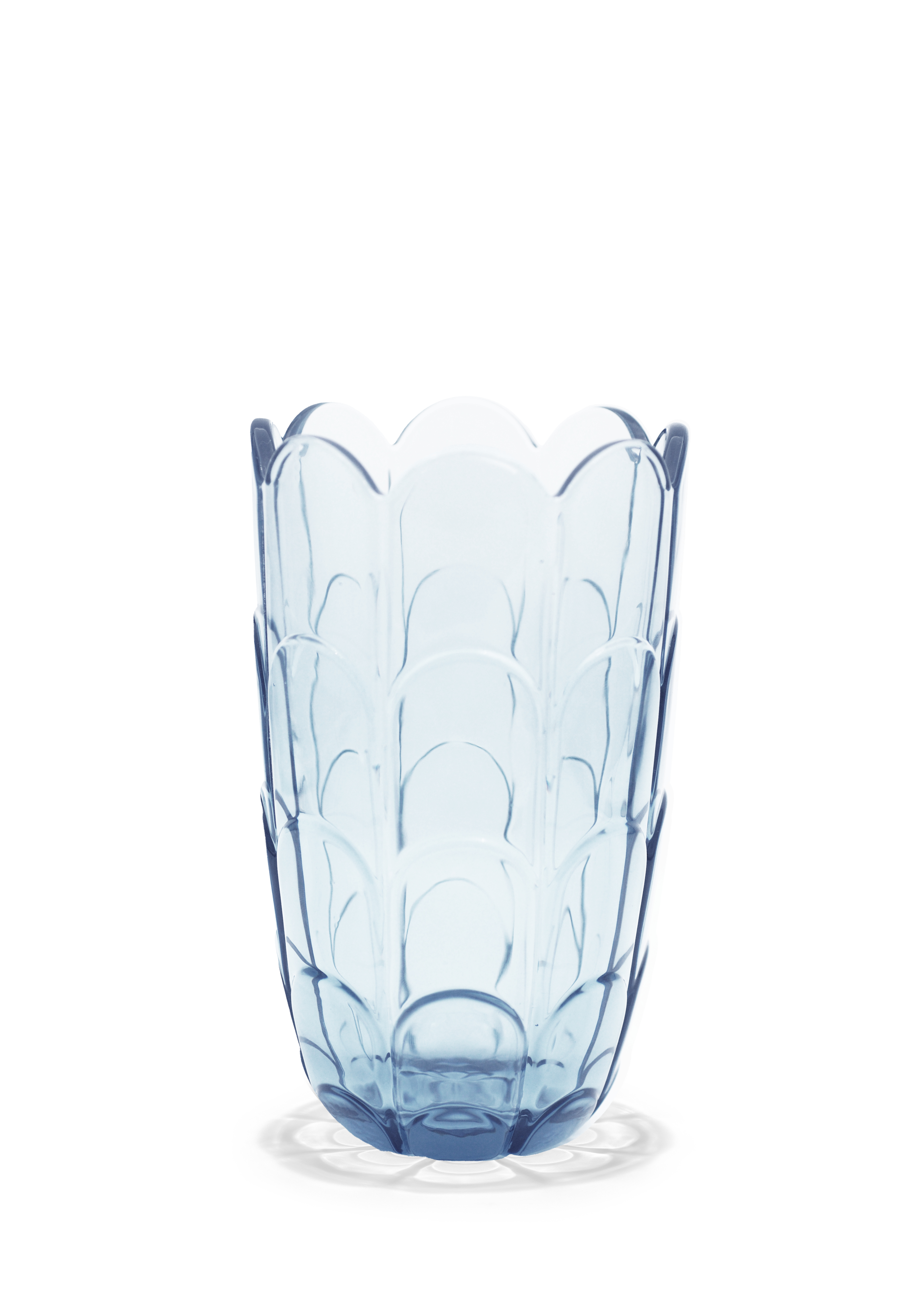 Holmegaard - Lily Vase - Blue Iris - 19 cm v:7120627