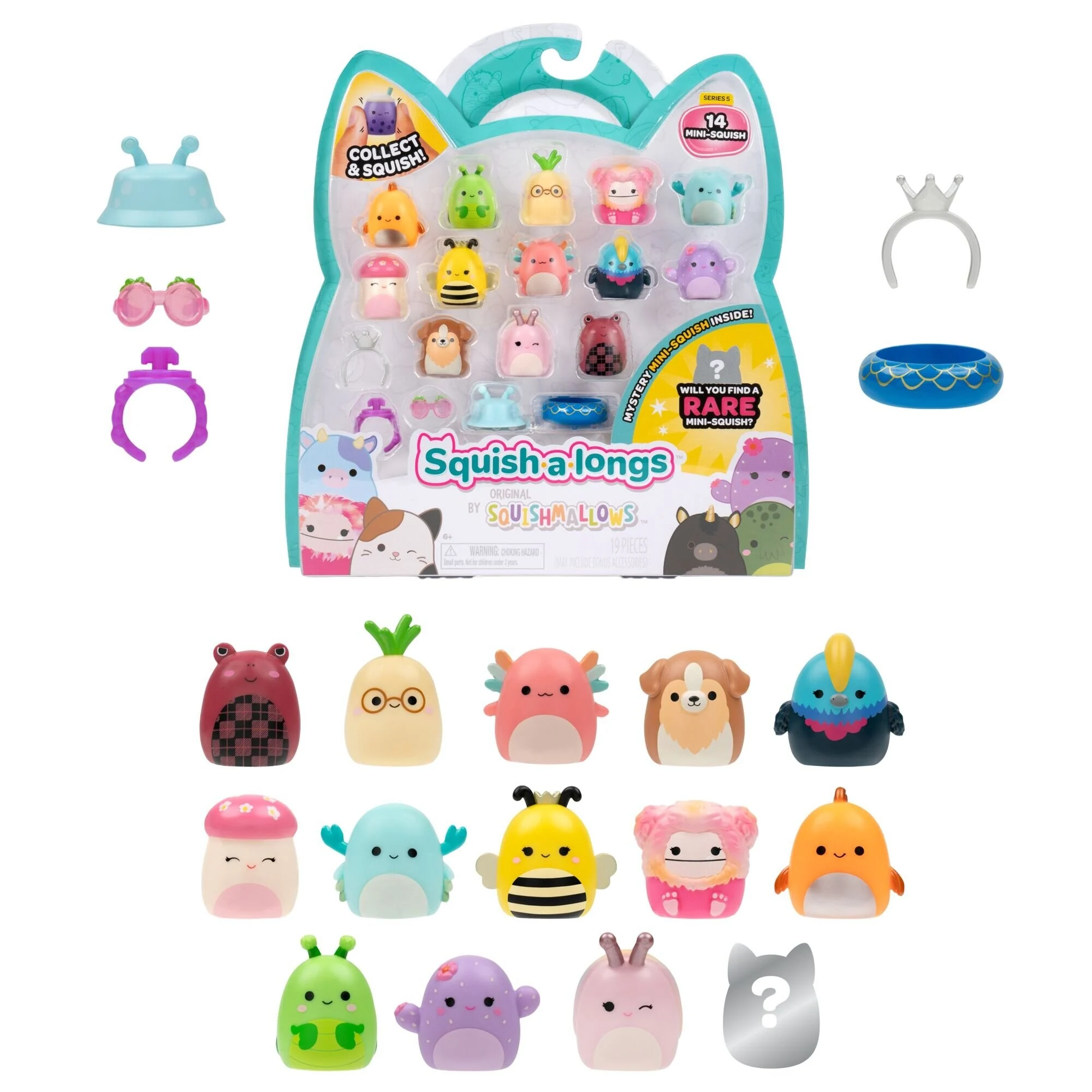 Squishalongs – 2,5 cm 14 Pack S5 (SQAL0268) – 1 – Squishmallows v:6726900 Squishalongs – 2,5 cm 14 Pack S5 (SQAL0268) – 1 – Squishmallows v:6726900