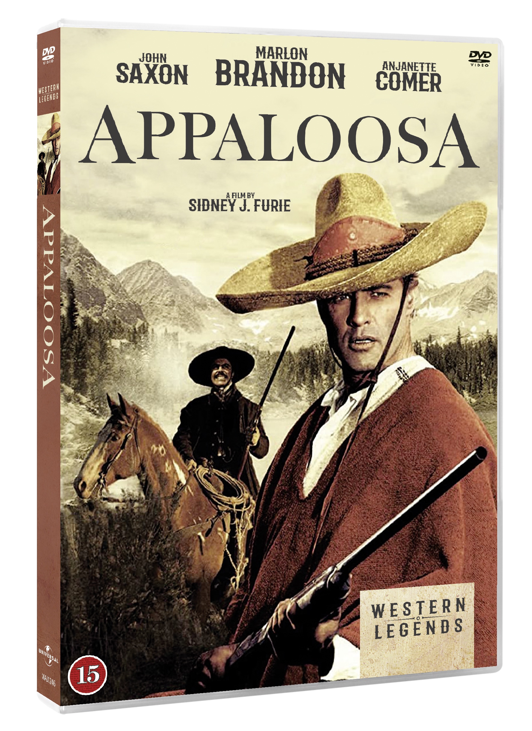 The Appaloosa (AKA Southwest to Sonora) - Starring Marlon Brando - DVD - Standard v:8196469