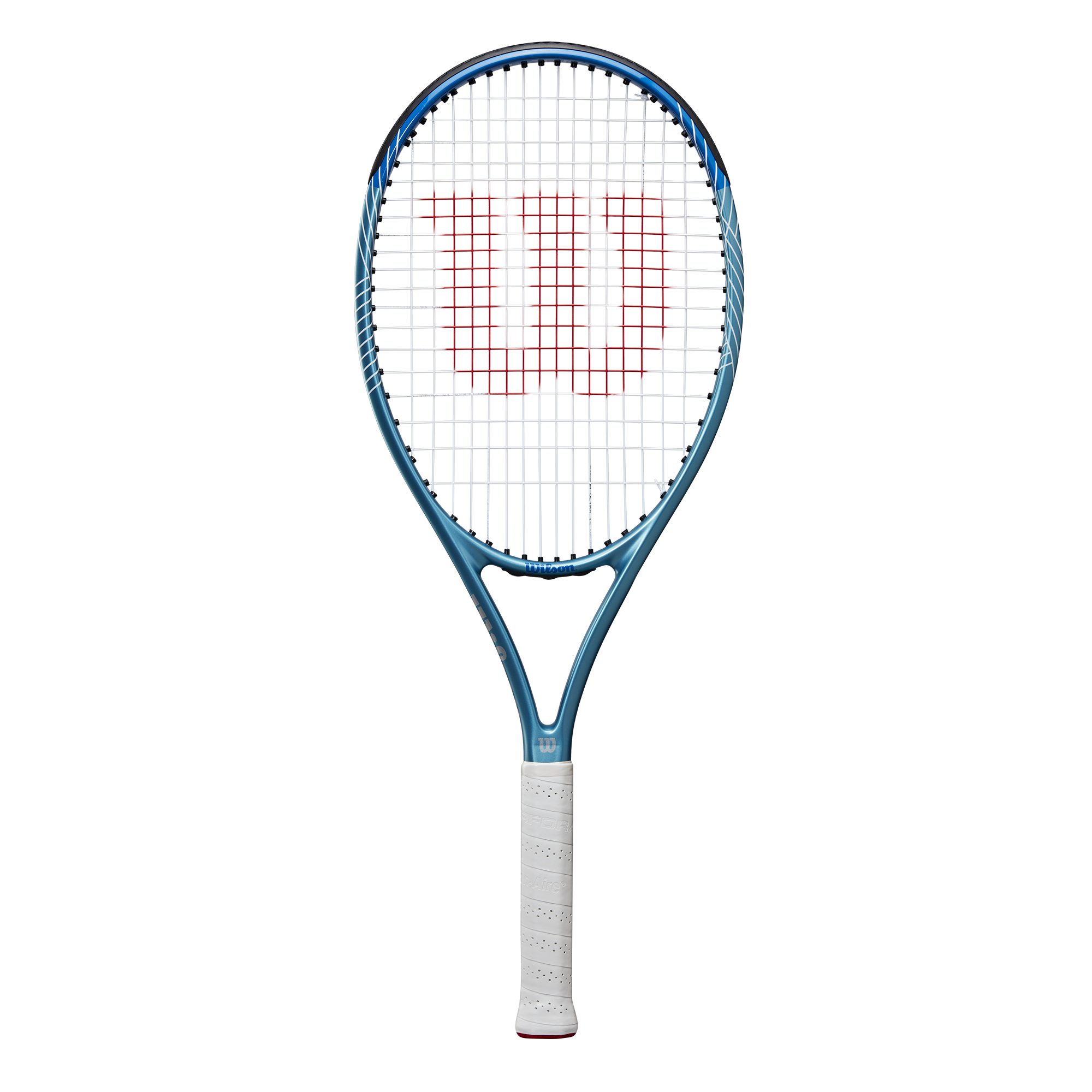 Wilson - Ultra Power 103 Tennisrackett med Strenger - Double Hole Kraft og Topspin med Arc 2 - Blue/White - Grip 2 - Gratis frakt v:1173007