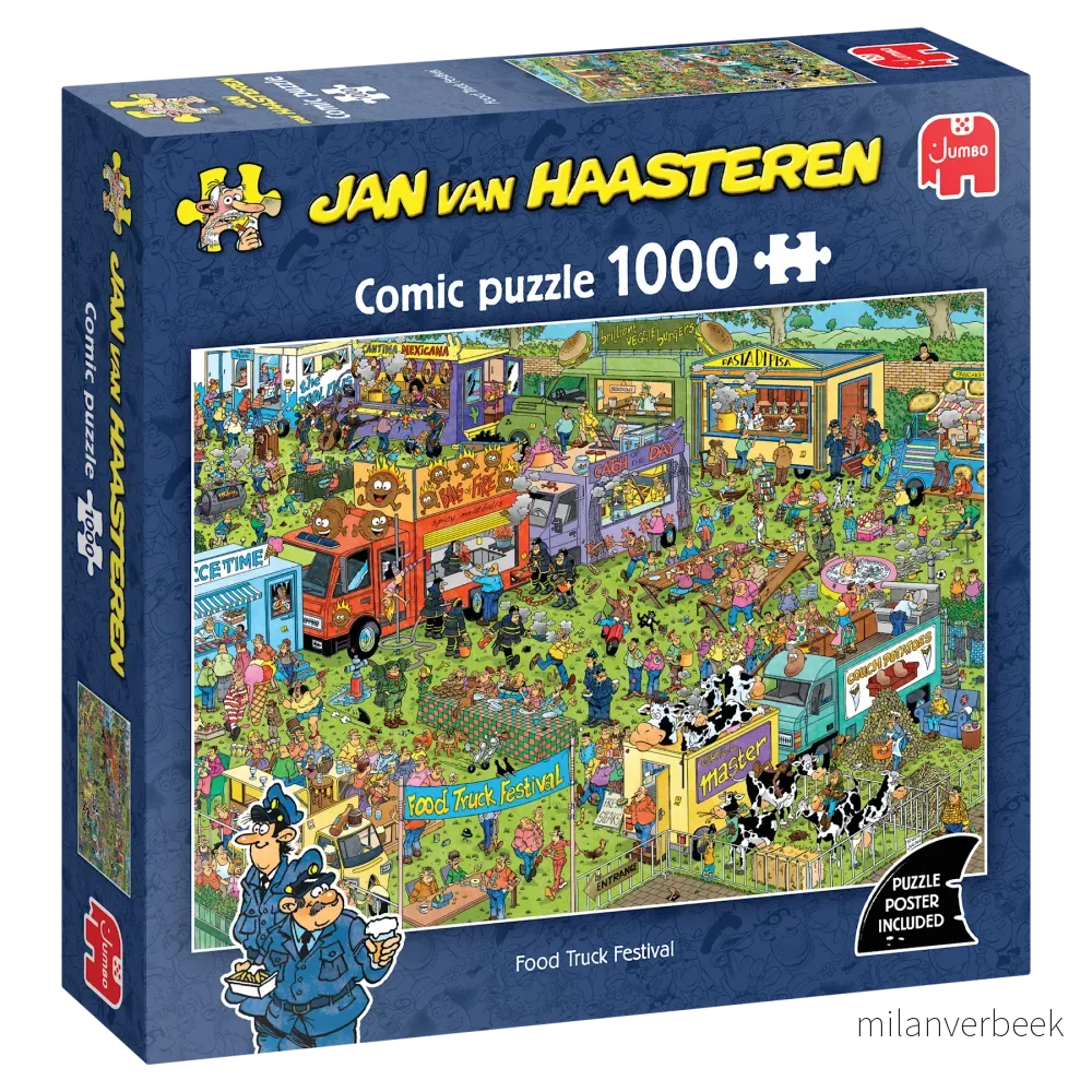 Jan Van Haasteren – Food Truck Festival (1000 Pieces) (1119802230) v:4797757 Jan Van Haasteren – Food Truck Festival (1000 Pieces) (1119802230) v:4797757