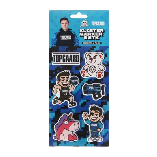 FIRSTGRADE – Niki Topgaard Stickers 6 pcs (26-NT-STICKERS) v:1938654