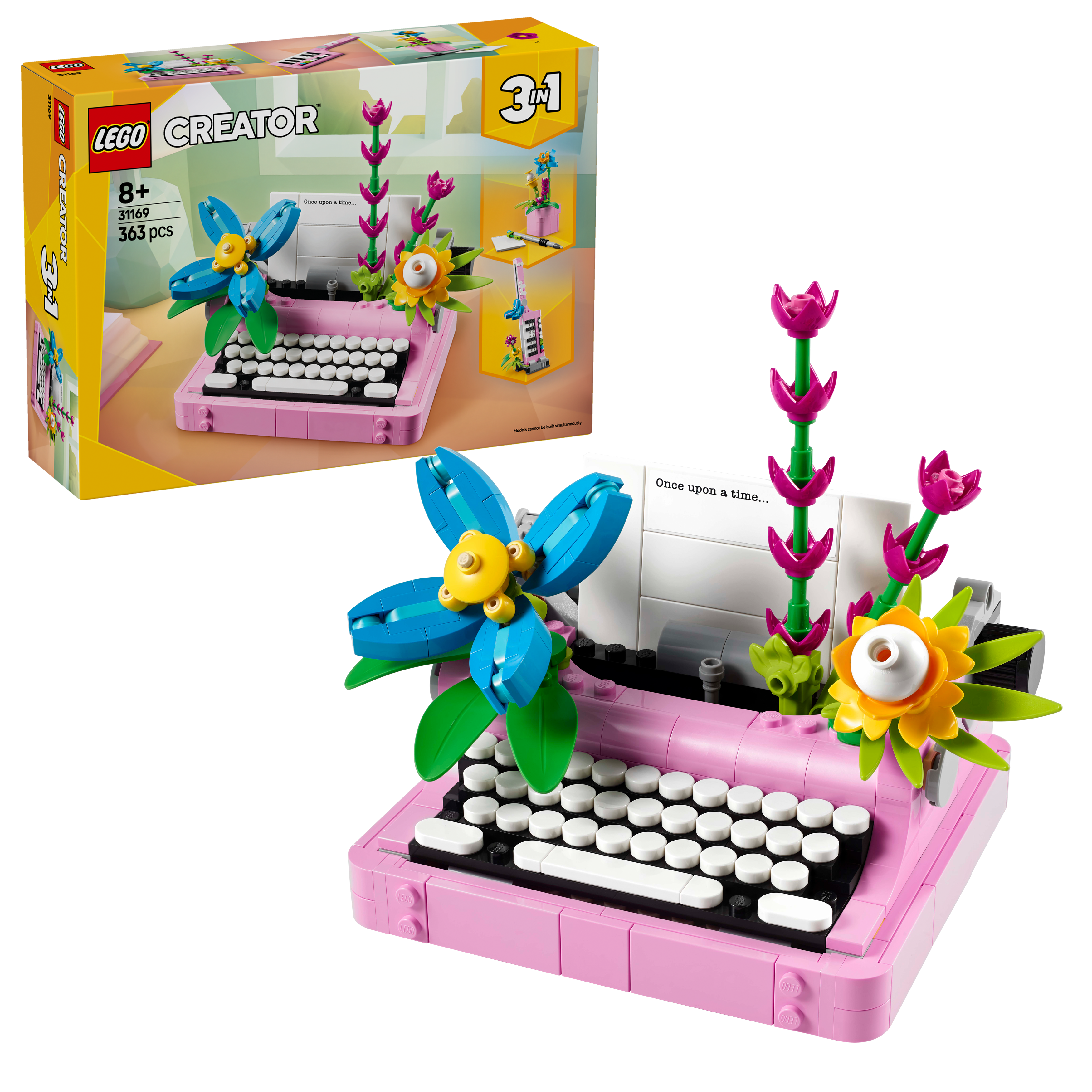 LEGO - Creator - Skrivemaskin med blomster (31169) v:2174040