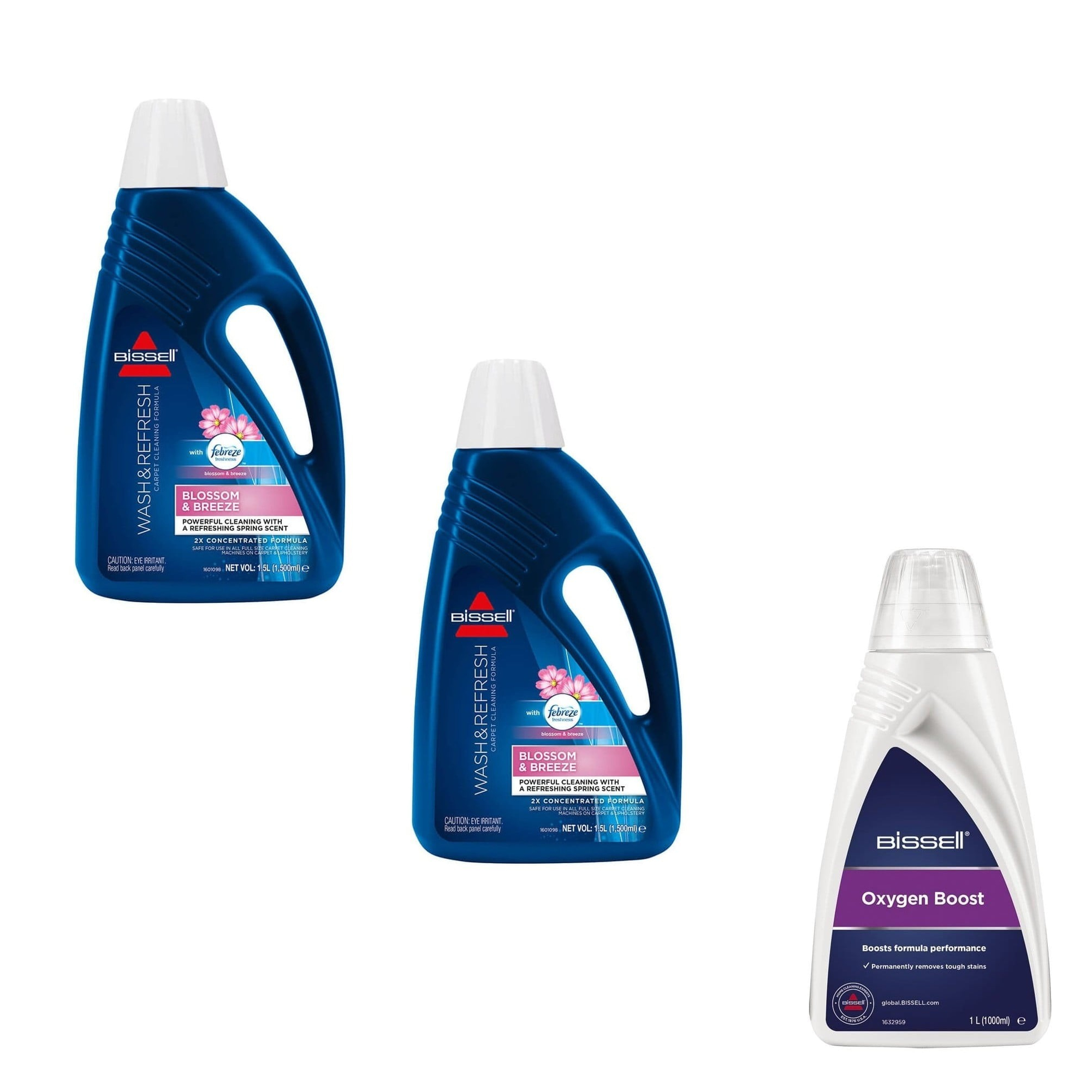 Bissell – 2xWash & Refresh Febreze – 1.5L & Oxygen Boost – Bundle – Gratis frakt v:2764381
