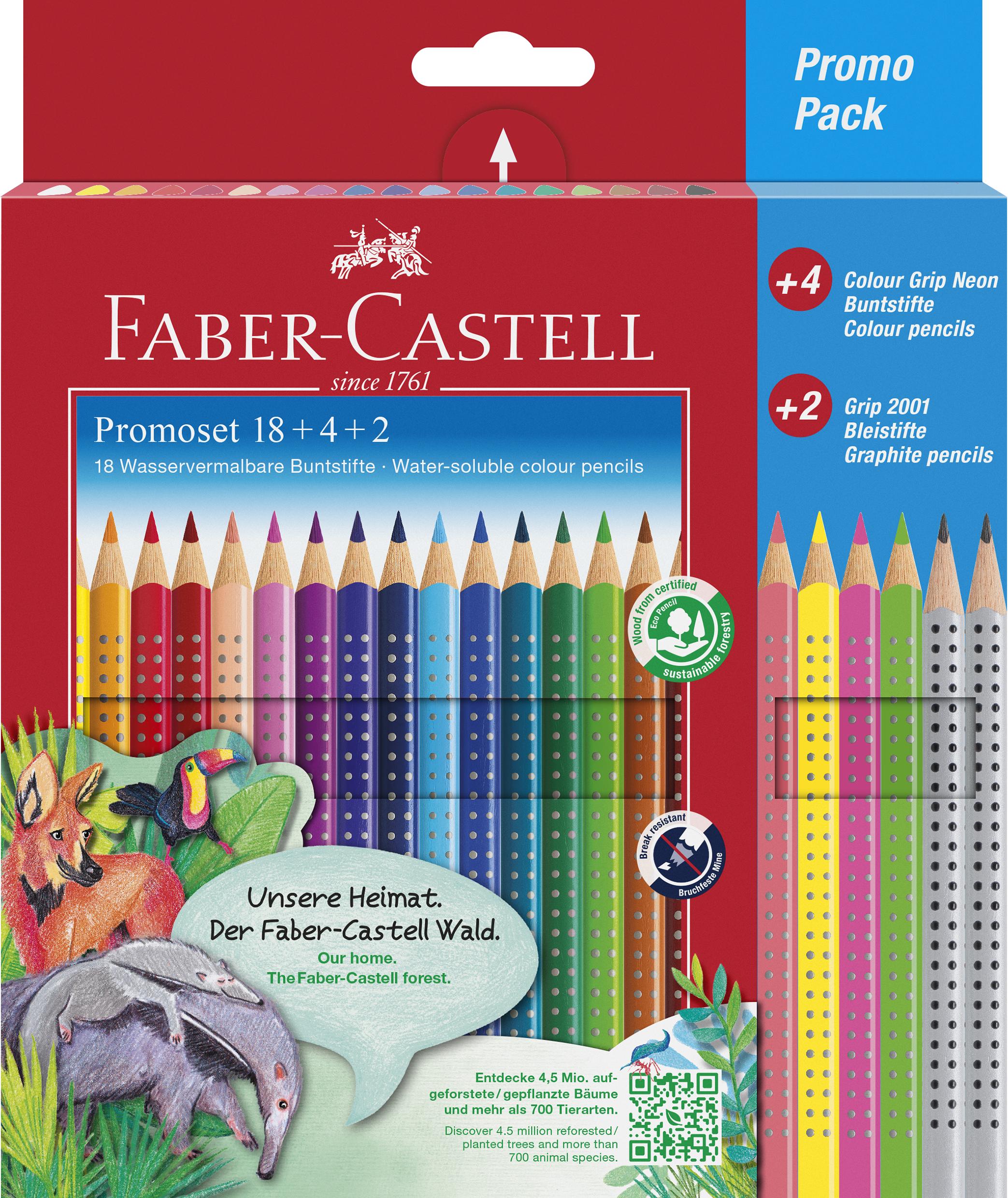 Faber-Castell - Promotion set Colour Grip (18+4+2 pcs) (201540) v:2027506