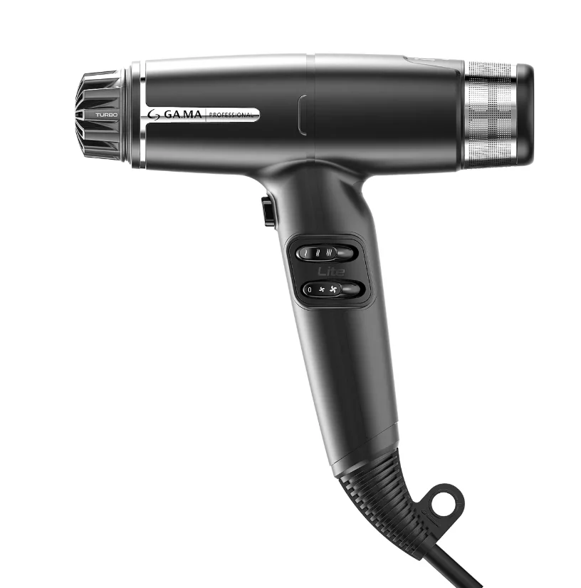 Gama Professional - IQ Lite Føntørrrer - SORT - Gratis frakt v:6403043