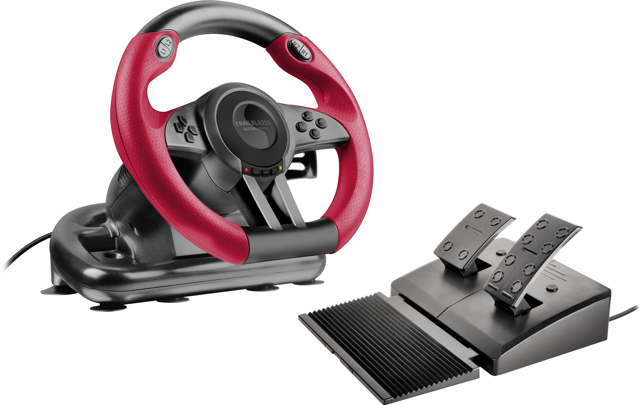 Speedlink – TRAILBLAZER Racing Wheel And Pedals – Gratis frakt v:3173222
