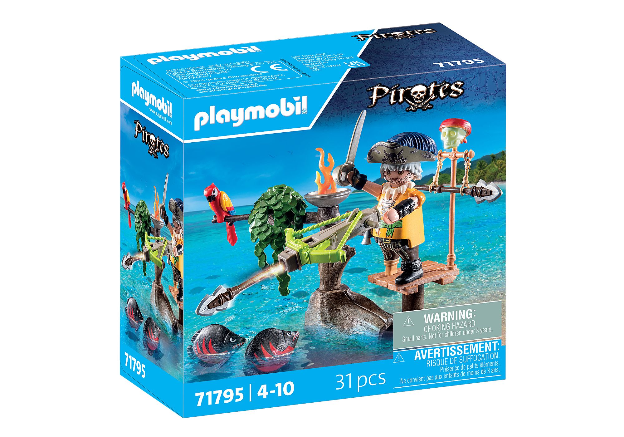 PLAYMOBIL - Pirate with Ballista (71795) v:9876659