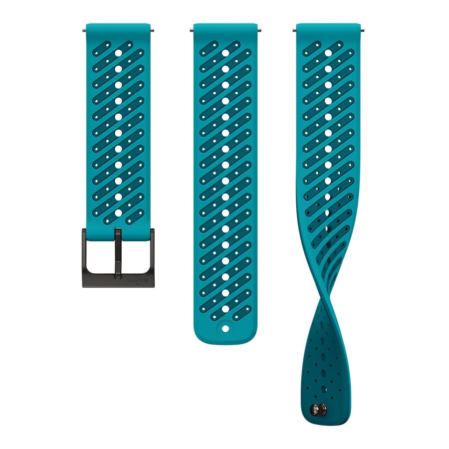 Suunto – 22 ATH8 Silicone Strap – S + M – Wave Blue v:8942083 Suunto – 22 ATH8 Silicone Strap – S + M – Wave Blue v:8942083