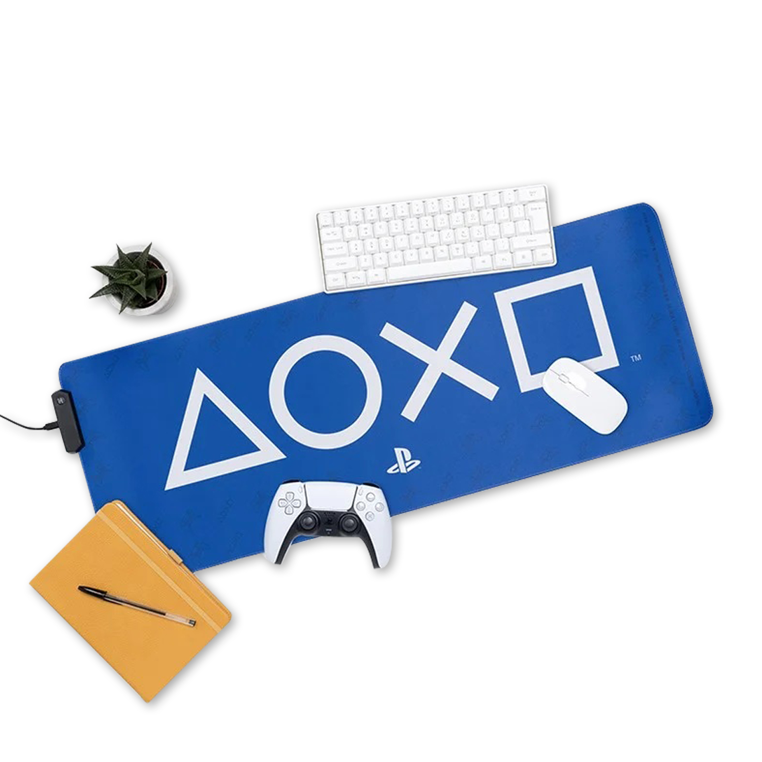 Playstation Light Up Desk Mat v:2910737 Playstation Light Up Desk Mat v:2910737