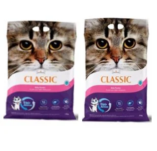 Intersand - 2 x Catlitter Extreme Classic Baby Powder 14kg - (18014) v:6937511