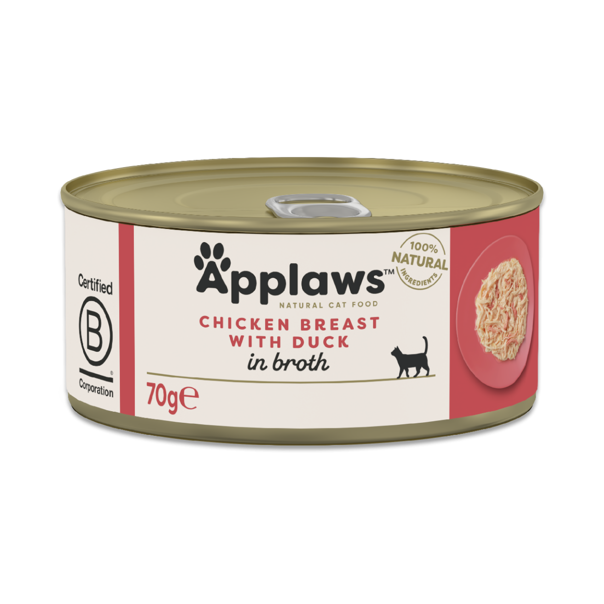 Applaws - Wet Cat Food 70 g - Chicken & Duck (171-025) - 0.07 - Chicken & Duck v:7790857