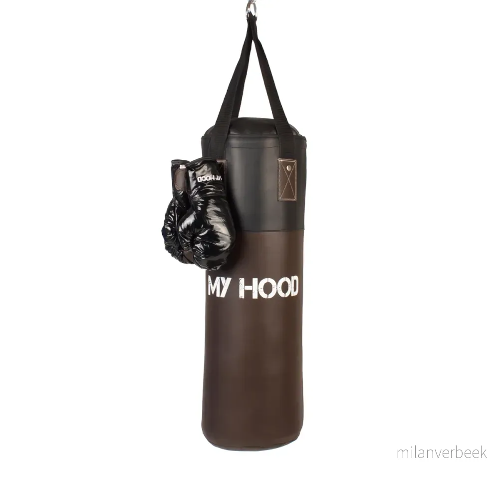 My Hood - Boxing Bag 10 kg - Retro (201045) - Gratis frakt v:9285736