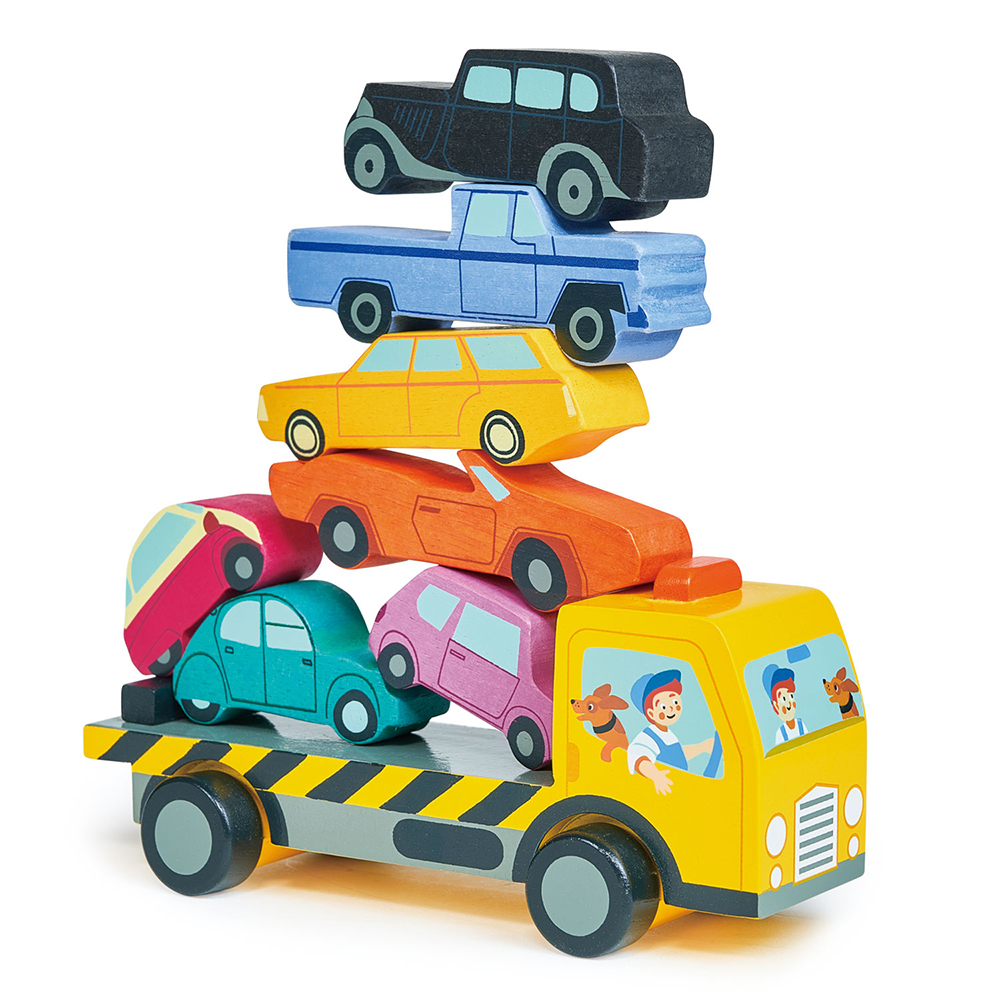 Tender Leaf - Stacking Cars - Recovery Truck - (TL8663) v:4068682
