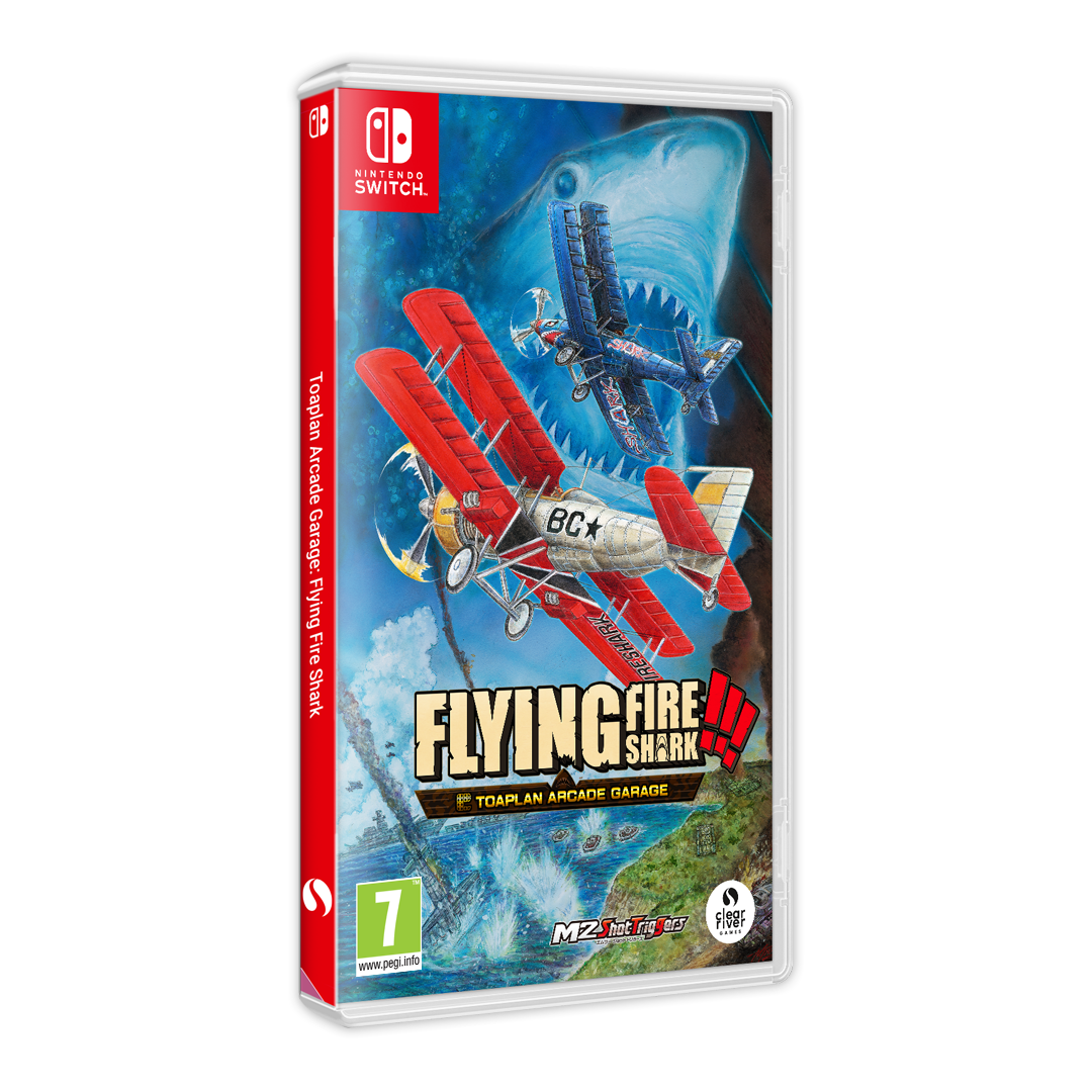 Toaplan Arcade Garage: Flying Fire Shark - Nintendo Switch - Engelsk - Standard v:6670111