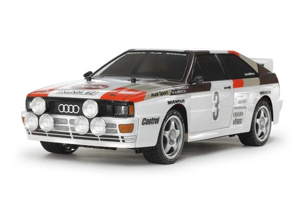 Tamiya - Audi Quattro A2 Radiostyrt Modellbil Elektrisk Motor 1:10 - (544116) - Gratis frakt v:9233099