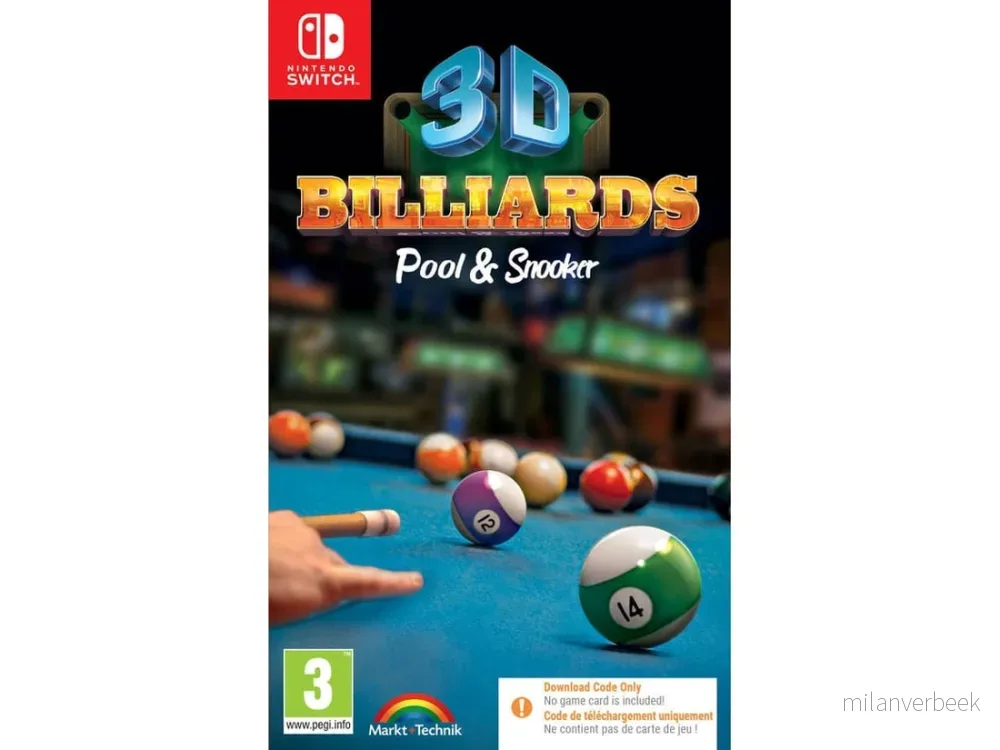 3D Billiards: Pool and Snooker (Code in Box) v:8165843