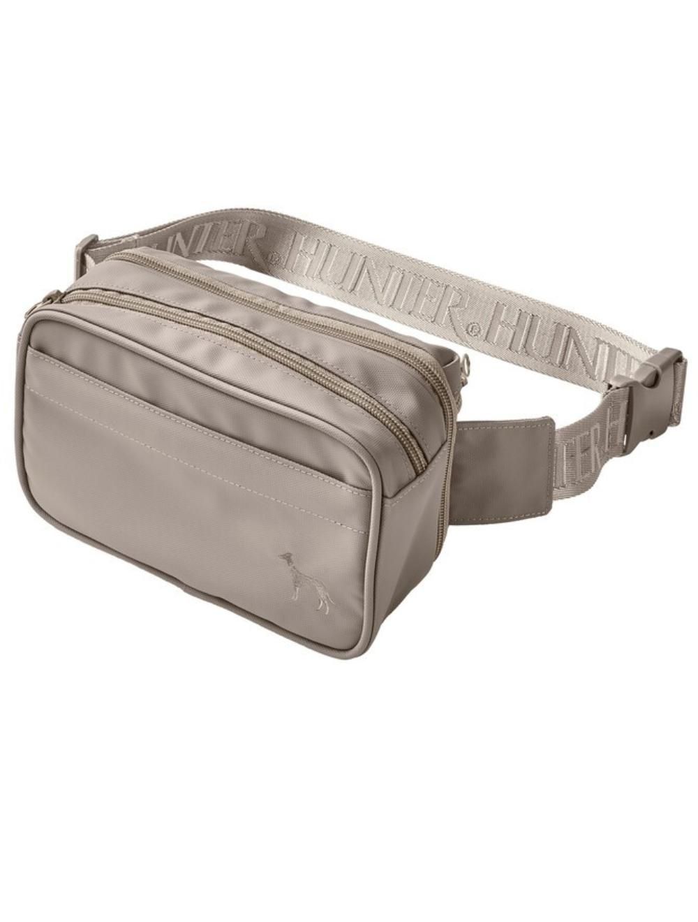 Hunter - Crossbody Bag Seoul incl. Blanket - Grey - 21 x 13 x 7 cm - Gratis frakt v:6751189