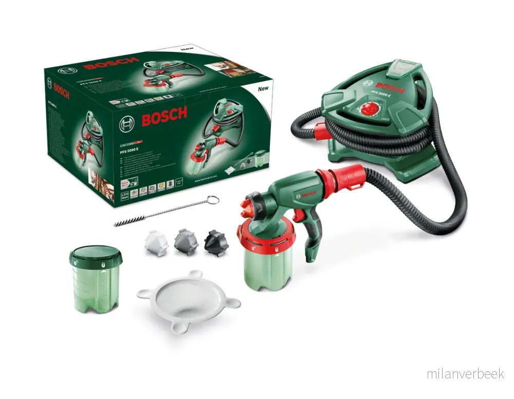 Bosch DIY - PFS 5000 E Finsprøytesystem - Gratis frakt v:5190605