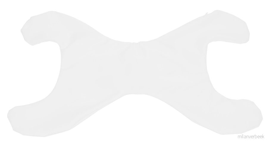 Save My Face - Cover for La Petite 100% Cotton White - White v:5191726