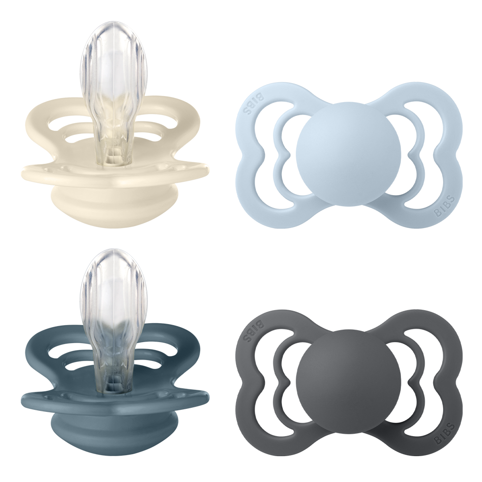 BIBS – Pacifier Supreme – Ivory/Baby Blue/Petrol/Iron – Size 2 v:2748945 BIBS – Pacifier Supreme – Ivory/Baby Blue/Petrol/Iron – Size 2 v:2748945