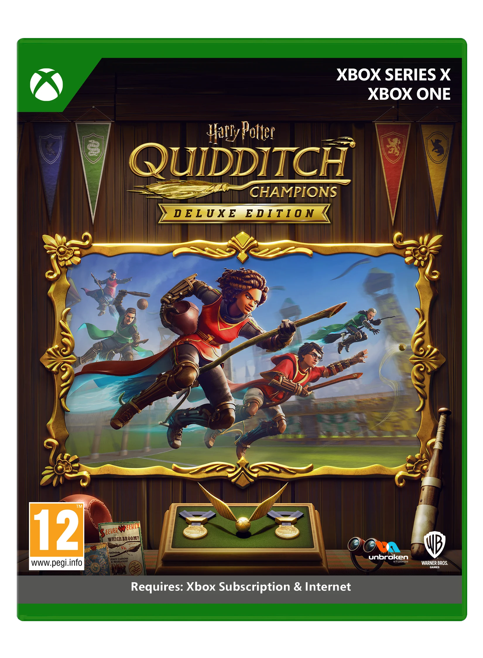 Harry Potter: Quidditch Champions (Deluxe Edition) - Xbox One - Engelsk - Special Edition v:6582694