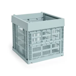 HAY – Colour Crate Cube Oppbevaringsboks (Støvblå) – Blue v:2319958 HAY – Colour Crate Cube Oppbevaringsboks (Støvblå) – Blue v:2319958