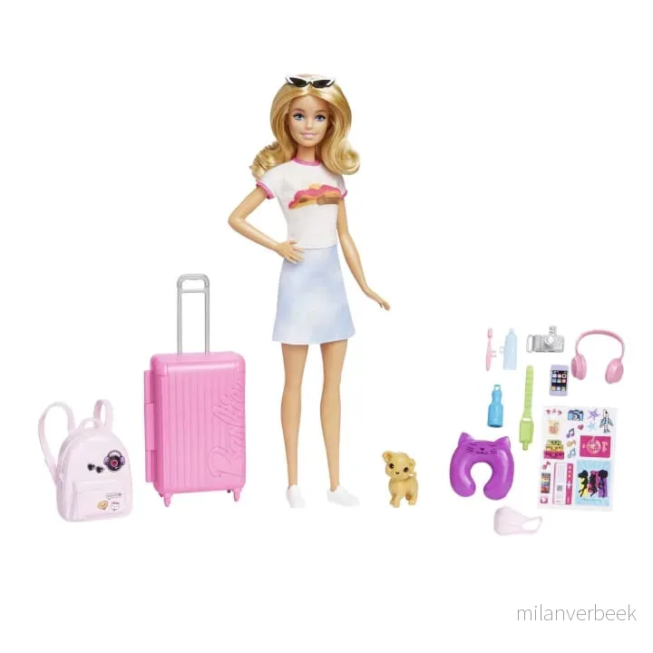 Barbie -Travel Set With Puppy (HJY18) v:2311374 Barbie -Travel Set With Puppy (HJY18) v:2311374