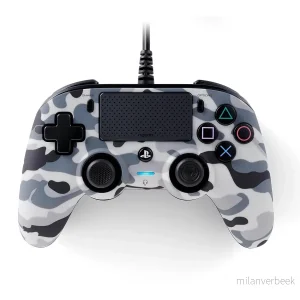Nacon Compact Controller (Camo Grey) – PlayStation 4 – Camo Grey/ Kamouflage Grå – Dansk – Standard v:8014785 Nacon Compact Controller (Camo Grey) – PlayStation 4 – Camo Grey/ Kamouflage Grå – Dansk – Standard v:8014785