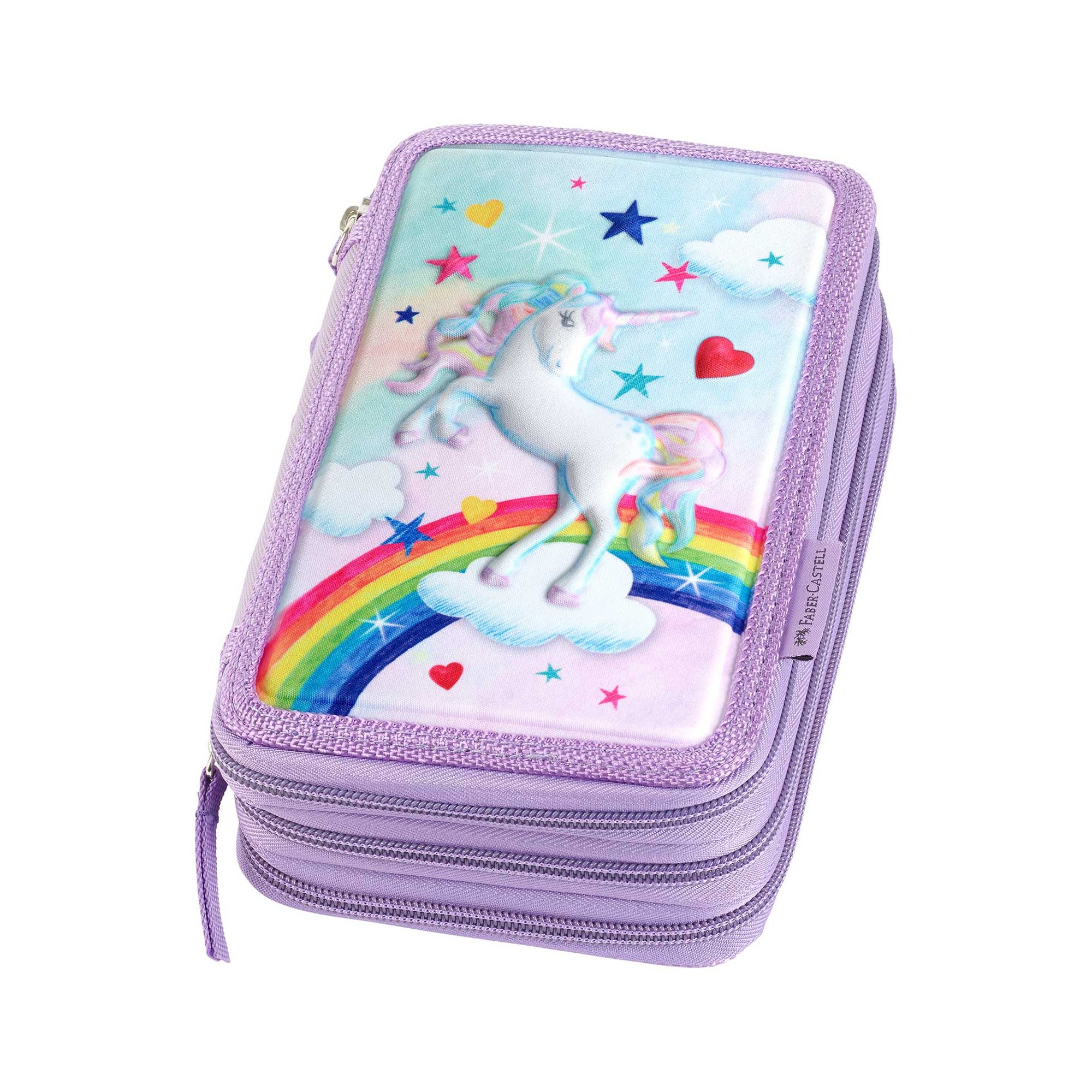 Faber‑Castell – Pencil Case Unicorn Empty Triple (573043) v:6102772