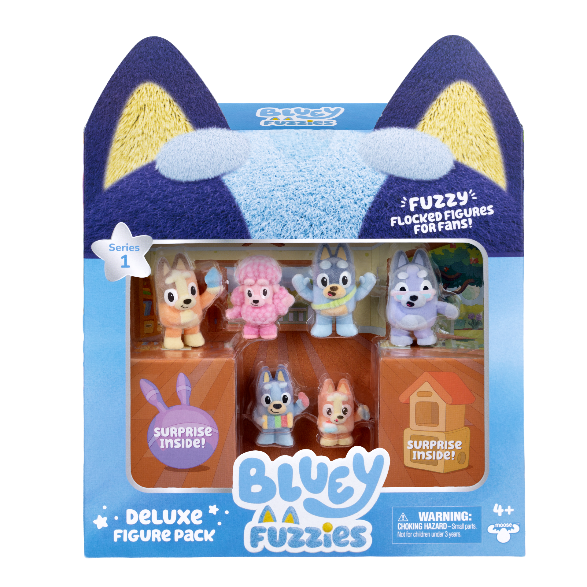 BLUEY Fuzzies – Figure Fan Favorites – 8 pack(90454) v:5009780