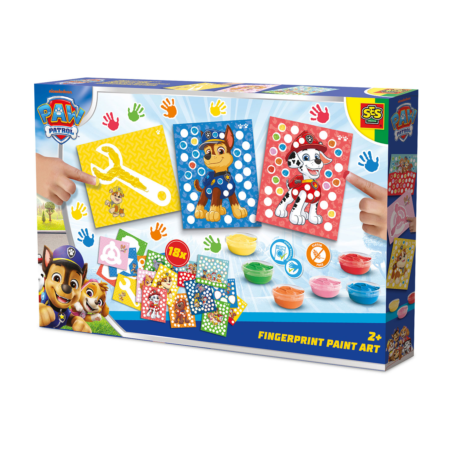 SES Creative – Paw Patrol – Fingerpaint – Print Art (S14082) v:7542516