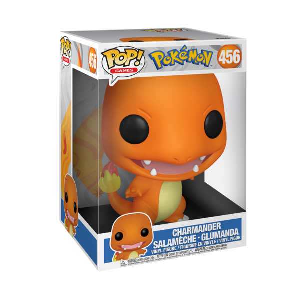 Funko! POP – 10" Pokemon S1 Charmander (50560) – Gratis frakt v:4572049