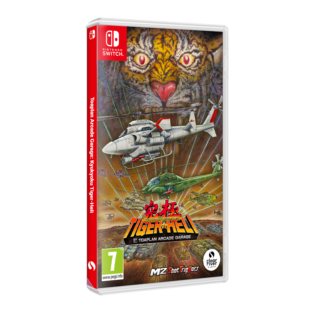 Toaplan Arcade Garage: Kyukyoku Tiger-Heli - Nintendo Switch - Engelsk - Standard v:3669551