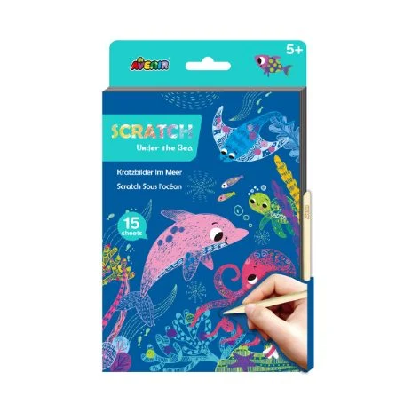Avenir – Under the Sea A5 Scratch Book – (58CH221828) v:5441897
