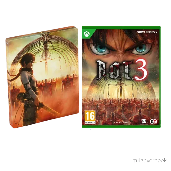 Attack on Titan 3 - Launch Edition - Xbox Series X - Engelsk - Launch Edition - Gratis frakt v:2757083