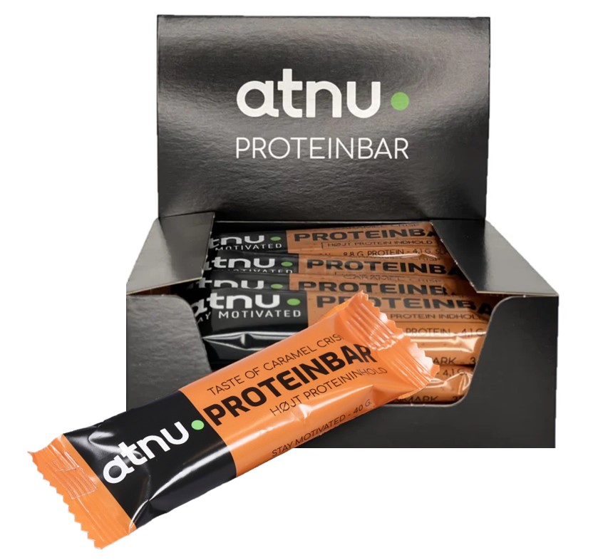 Atnu - Proteinbar Caramel Crisp Box - 12 pcs v:7045363