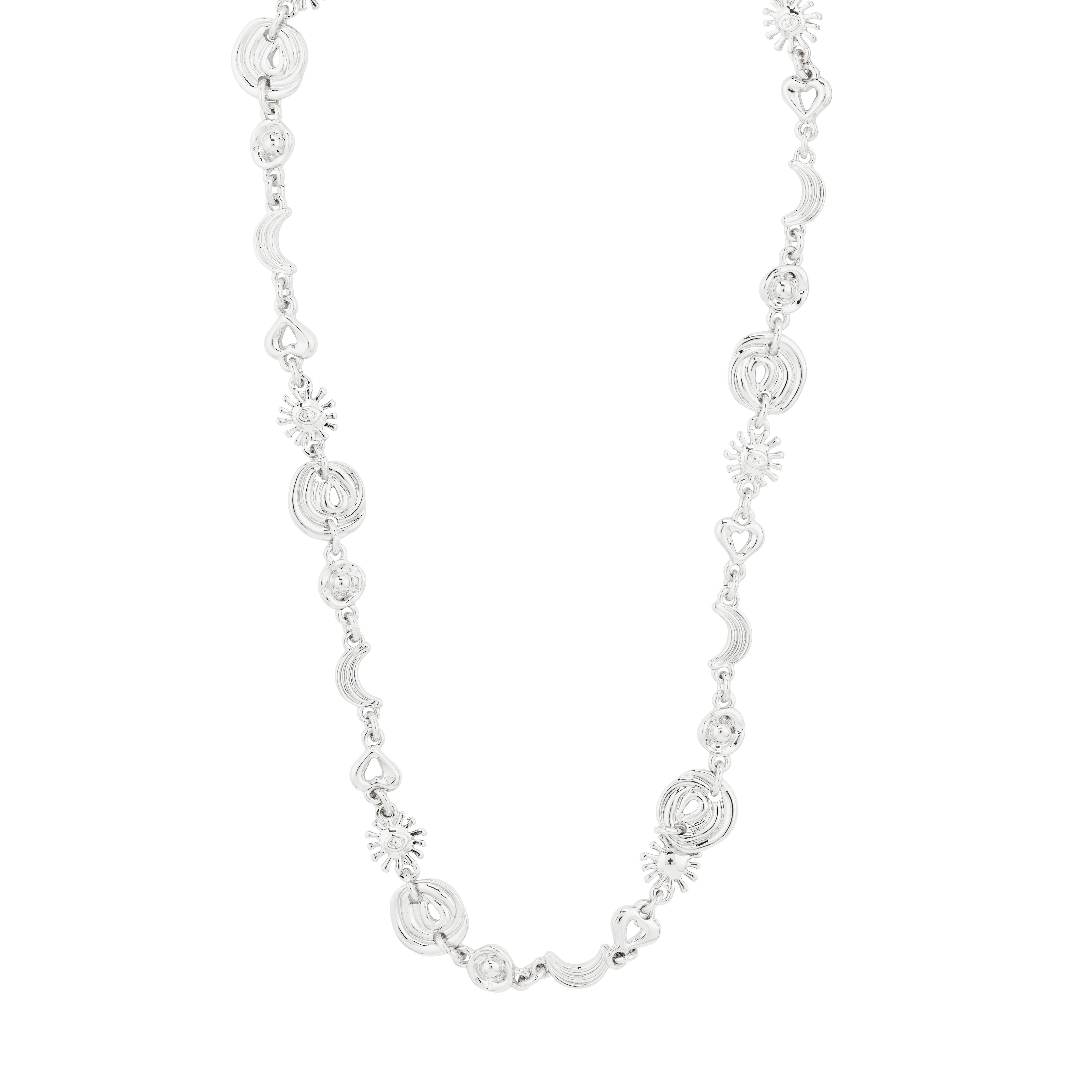 PILGRIM - MISHA Necklace - Silver Plated - 36 cm + 12 cm extension - Gratis frakt v:2881958