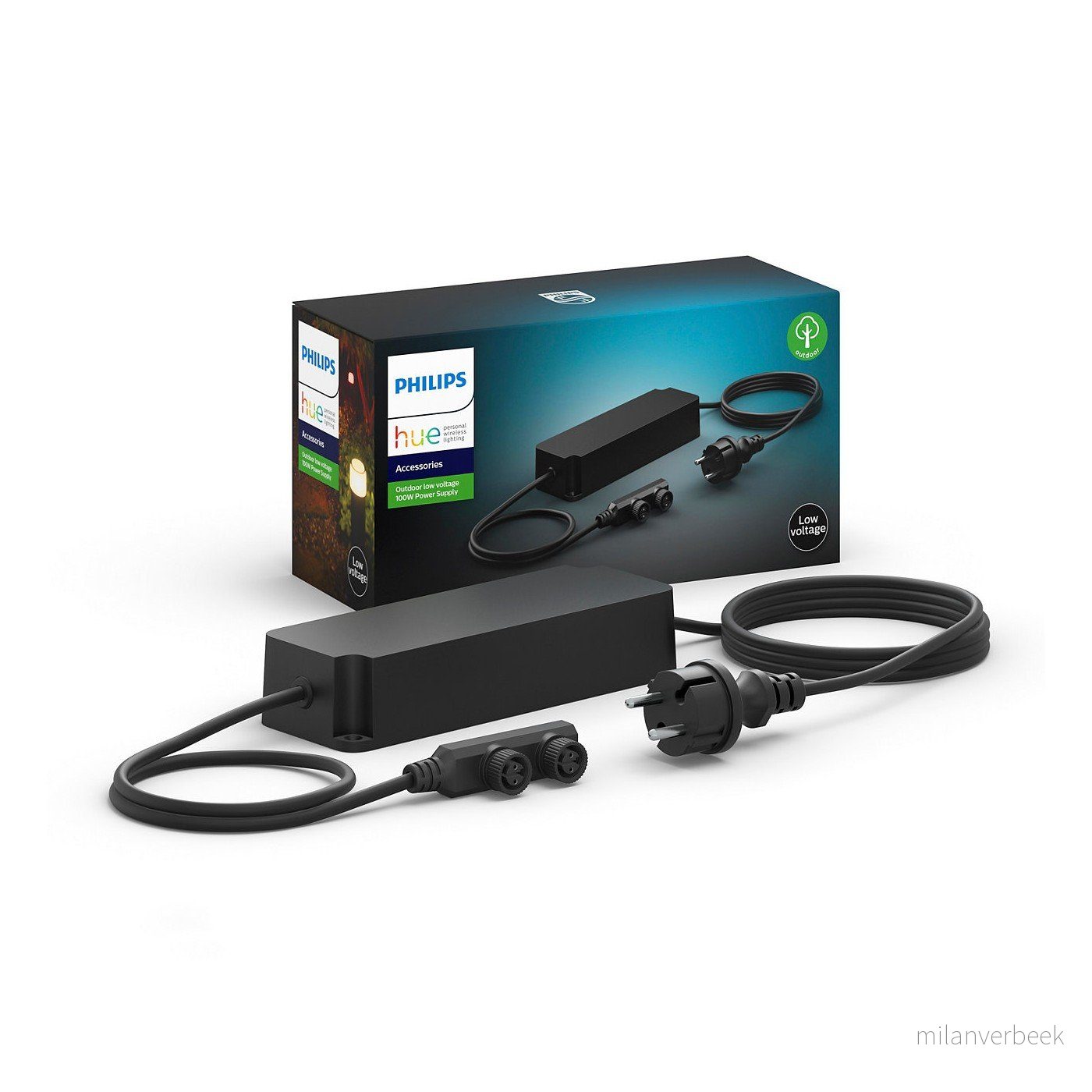 Philips Hue - Utendørs 100 Watt Strømforsyning - Gratis frakt v:7782631