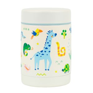 A little lovely company – Insulated food jar – Stainless steel Jungle – 8 x 12 x 8 cm v:4539483 A little lovely company – Insulated food jar – Stainless steel Jungle – 8 x 12 x 8 cm v:4539483