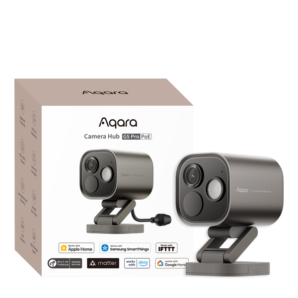 Aqara – Surveillance Camera & Hub G5 Pro (PoE) – Stabil og Intelligent Utendørs Overvåkning med AI & Smarthus-integrasjon – Gratis frakt v:6635775