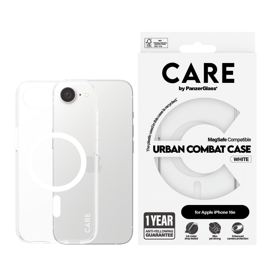CARE by PanzerGlass- Case Transparent - MagSafe - iPhone 16e v:8284511