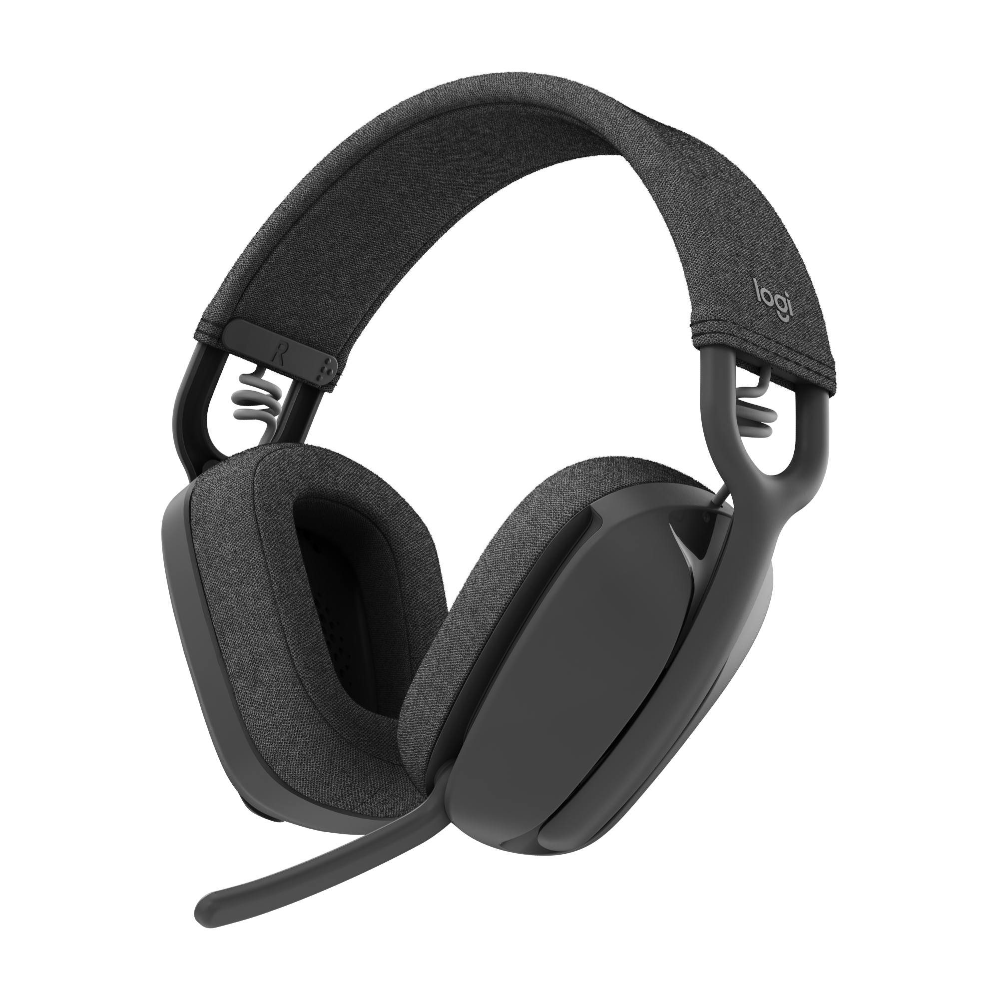 Logitech - Zone Vibe 100 Lightweight Wireless Over Ear Headphones - Noise Canceling Microphone - GRAPHITE - GRAPHITE - Gratis frakt v:6590621